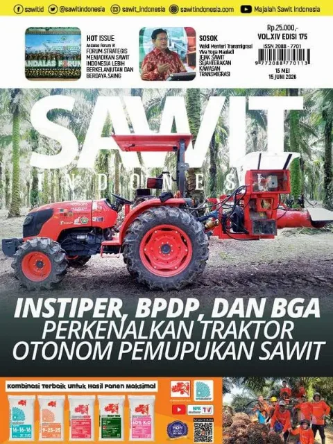 Cover Majalah SAWIT INDONESIA, Edisi 175