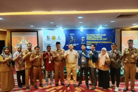 BPDPKS dan LPP Agro Nusantara Memberikan Pelatihan 30 Pekebun Sawit Kabupaten Siak