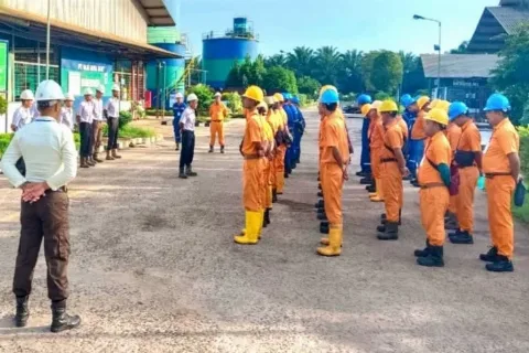 PT Maju Aneka Sawit Meraih Penghargaan Zero Accident Award 2024