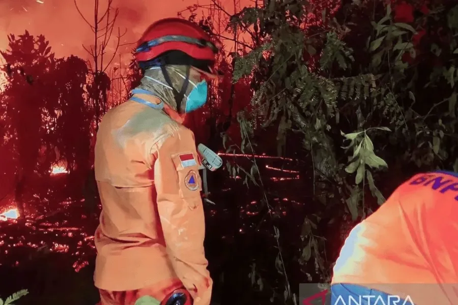 BPBD OKU Menyiagakan 188 Personel Penanggulangan Karhutla