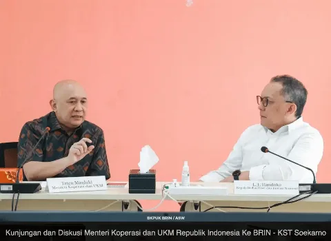 BRIN dan KemenkopUKM Tumbuh Kembangkan Produk UKM Berbasis Riset