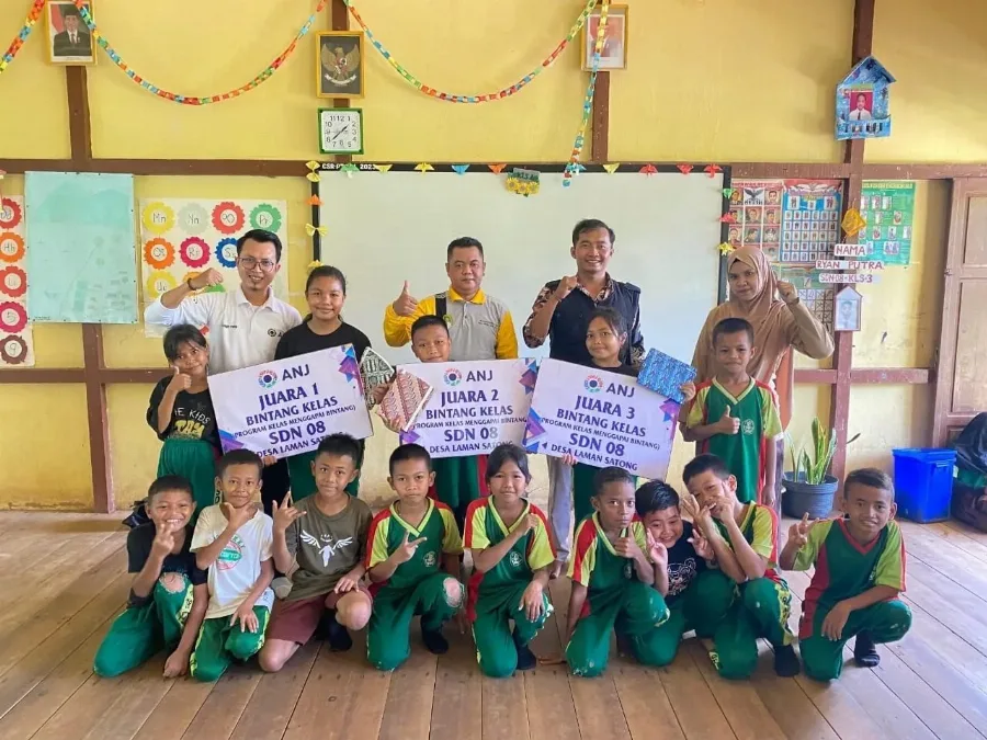 ANJ Group Majukan Pendidikan di Sekitar Perusahaan