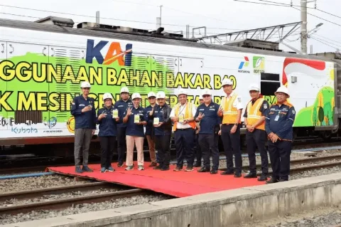 Uji Coba B40 Untuk Kereta Api dari Lempuyangan ke Pasar Senen
