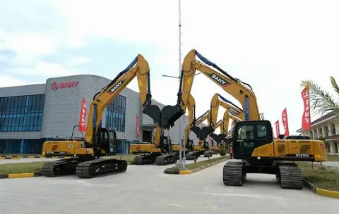 Sany Heavy Industri Indonesia Tampilkan Alat Berat Terbaik di 2nd Sawit Indonesia Expo and Conference 2024