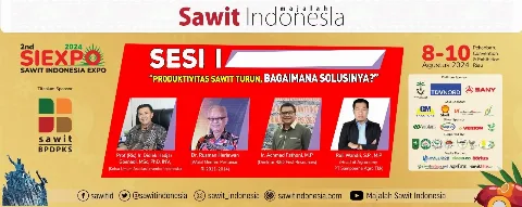 Solusi Merosotnya Produktivitas Sawit Akan Dibahas di SIEXPO 2024