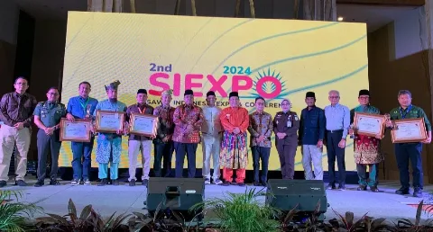 PJ Gubernur Riau SF Hariyanto Resmikan Sawit Indonesia Expo and Conference (SIEXPO) 2024