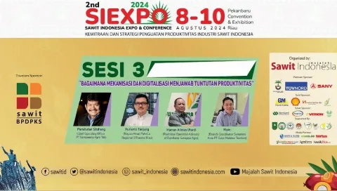 Simak Jadwal Konferensi SIEXPO 2024 di Hari Jumat, 9 Agustus 2024, Bicara Produktivitas dan Mekanisasi Sawit