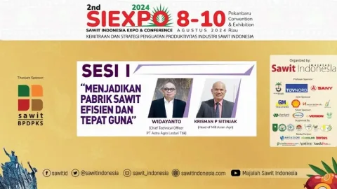 Simak Jadwal Konferensi SIEXPO 2024 di Hari Sabtu, 10 Agustus 2024, Bicara Pabrik dan Hilirisasi Sawit