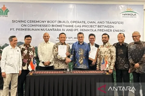PalmCo Bekerjasama Dengan reNIKOLA Primer Energi Membangun CBG