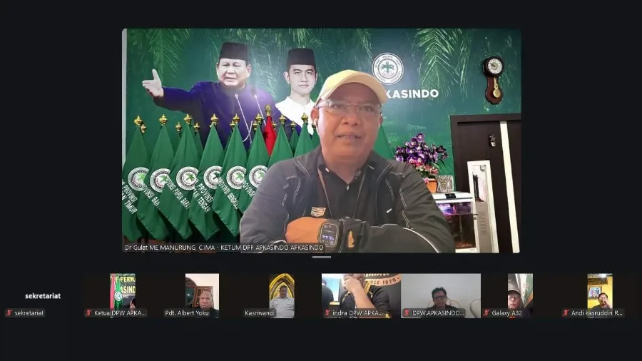 Dijadwalkan Bertemu Menko Polkam dan KSP RI, Ketua Umum APKASINDO Kumpulkan Pengurus Wilayah se-Indonesia