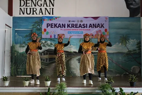Memeriahkan HUT RI, PT Sahabat Mewah dan Makmur Menggelar Pekan Kreasi Anak