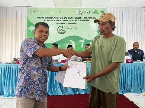 Komitmen Apical Dukung Keberlanjutan Petani Swadaya di Aceh Singkil