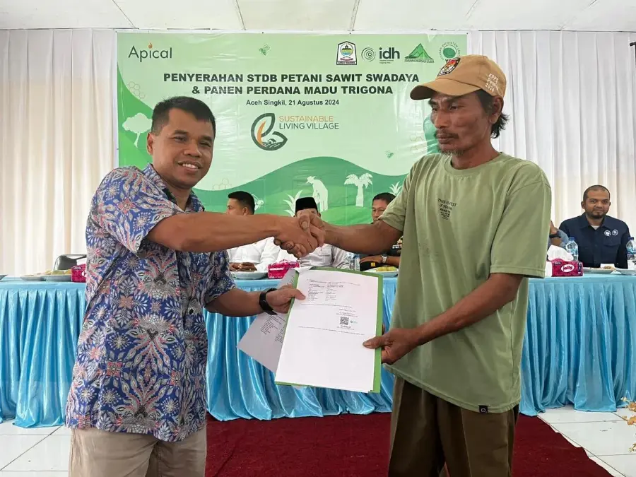 Komitmen Apical Dukung Keberlanjutan Petani Swadaya di Aceh Singkil