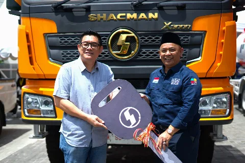 Mobilindo Cemerlang Group Sukses Jual 15 Unit Truk Shacman X 3000 Palm Oil Tanker di SIEXPO 2024
