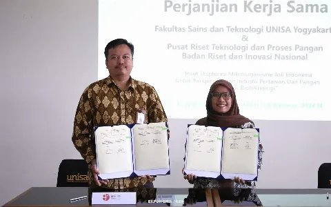 Kerja Sama BRIN-UNISA Majukan Industri Pertanian