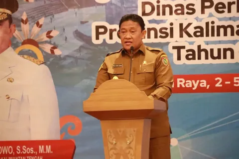 Wakil Gubernur Kalteng Membuka Bimtek Pendataan Perkebunan Sawit Rakyat Tahun 2024