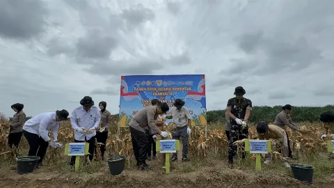 Sinergi Polri dan TAP Untuk Negeri Perkuat Ketahanan Pangan Nasional