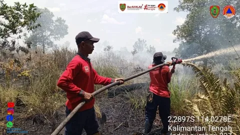 BPBPK Kalteng Menyampaikan Peringatan Dini Karhutla