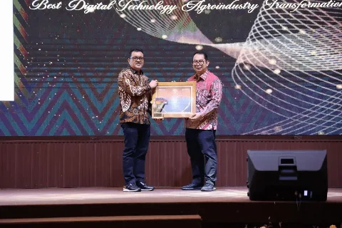 PTPN IV PalmCo Meraih Penghargaan The Best Digital Agroindustry Transformation