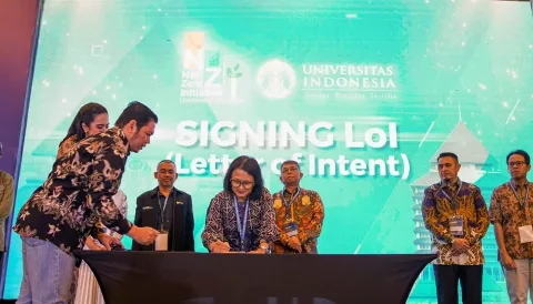 Itera Teken LoI dengan UI Net Zero Initiative