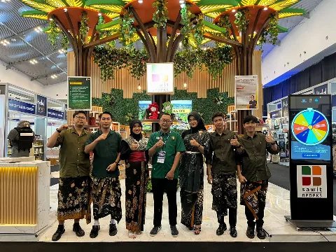 BPDPKS Tampilkan Produk UKMK Sawit dalam Halal Indonesia International Industry Expo 2024