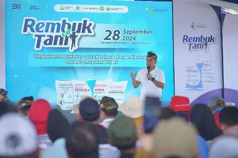 PT Pupuk Indonesia Mengajak Petani Mengoptimalkan Penyerapan Pupuk Bersubsidi
