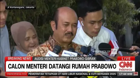 Prabowo Subianto Panggil Dewan Pembina APKASINDO Prof. Rachmat Pambudy, Saat Seleksi Menteri