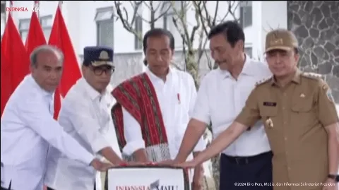 Presiden Joko Widodo Resmikan Pusat Riset Genomik Pertanian di Sumatera Utara