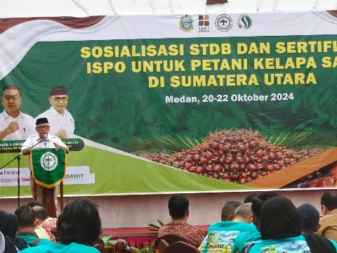 APKASINDO dan BPDPKS Sosialisasikan Manfaat STDB serta Sertifikasi ISPO