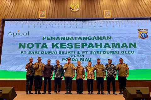 Apical dan Polda Riau Bersinergi Jaga Obvitnas