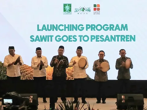 Luncurkan Sawit Goes to  Pesantren, LPPNU Tingkatkan Kesejahteraan Santri Berbasis Sawit