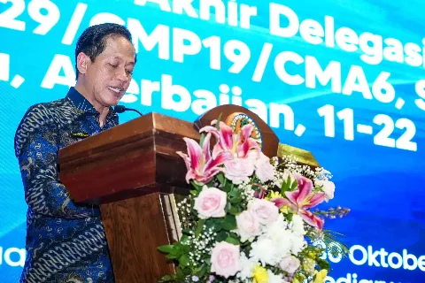 Hasil Diplomasi Iklim Delegasi Indonesia di COP29 Azerbaijan Harus Konkret Dirasakan Masyarakat