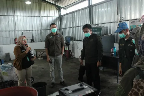 Disbun Kaltim Pelajari Inovasi dan Teknologi Pengelolaan Limbah Pertanian