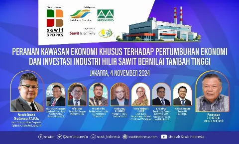 Peranan Kawasan Ekonomi Khusus Terhadap Pertumbuhan Ekonomi dan Investasi Industri Hilir Sawit Bernilai Tambah Tinggi