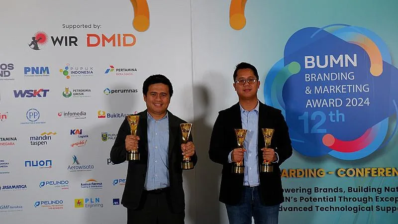 Pupuk Indonesia Raih Platimum Trophy di Ajang BUMN Branding &amp; Marketing Award 2021