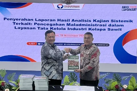Kementerian ATR Terima Rekomendasi Ombudsman RI Selesaikan Tumpang Tindih Lahan Sawit