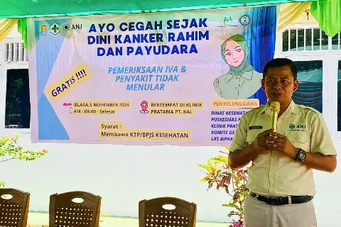 PT KAL Lakukan Pemeriksaan Kesehatan dan Deteksi Dini Kanker dan Pernyakit Tidak Menular