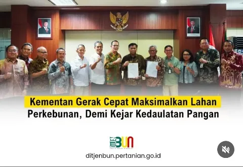 Industri Sawit Tandatangani Komitmen Tumpang Sari Padi Gogo Dalam Pencapaian Swasembada Pangan