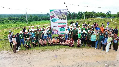 Aksi Peduli Lingkungan, PT. Bumitama Gunajaya Agro Regional Kotawaringin Tanam 1.000 Pohon pada Peringatan HMPI 2024