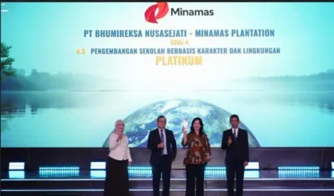 Minamas Plantation Raih Penghargaan Platinum Di Indonesia Sustainable Development Goals Award 2024