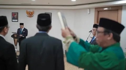  Usai Dilantik 8 Pejabat Eselon I, Siap Kejar Swasembada Pangan