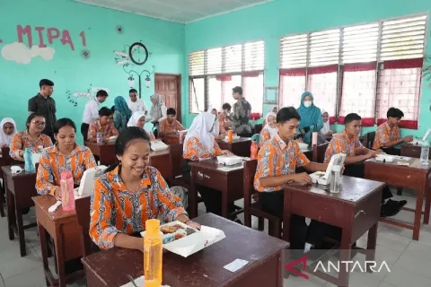 Sumatera dan Kalimantan Antusias Menyambut Program Makan Bergizi Gratis yang Dilaksanakan PTPN IV PalmCo