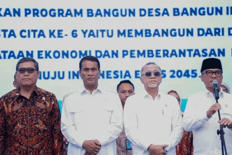 Mentan Mengajak Seluruh Kepala Desa di Indonesia Menjaga Ketahanan
