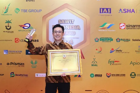 PT Bumitama Gunajaya Agro Terima Penghargaan Sawit Indonesia Award 2024 dalam Pendampingan Kemitraan Plasma