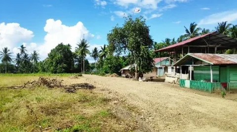 Dukung Akses Pendidikan, PT GMM Perbaiki Jalan di Desa Sekely