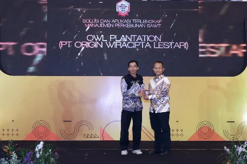 Solusi dan Aplikasi OWL-Plantation Diapresiasi Penghargaan dalam Sawit Indonesia Award 2024