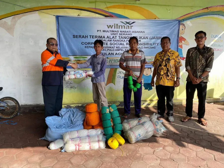 Wilmar Perkuat Dukungan bagi Nelayan Desa Terate, Bantu Jaga Produktivitas di Tengah Tantangan Melaut