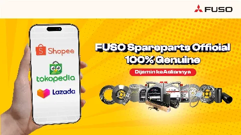 Suku Cadang Asli Mitsubishi Fuso Kini Ada di Tiga Official E-Commerce