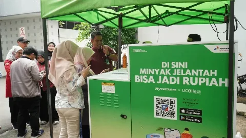 RSPP Mengedukasi Warga Sekitar Tentang Pemilahan Sampah Rumah Tangga Serta Pemanfaatan Minyak Jelantah
