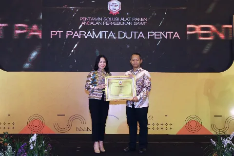 Pentawin Raih Sawit Indonesia Award 2024 Sebagai Solusi Alat Panen Andalan Perkebunan Sawit